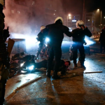 Brutalno policijsko nasilje na protestu u Atini