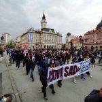 Održan antifašistički protest u Novom Sadu