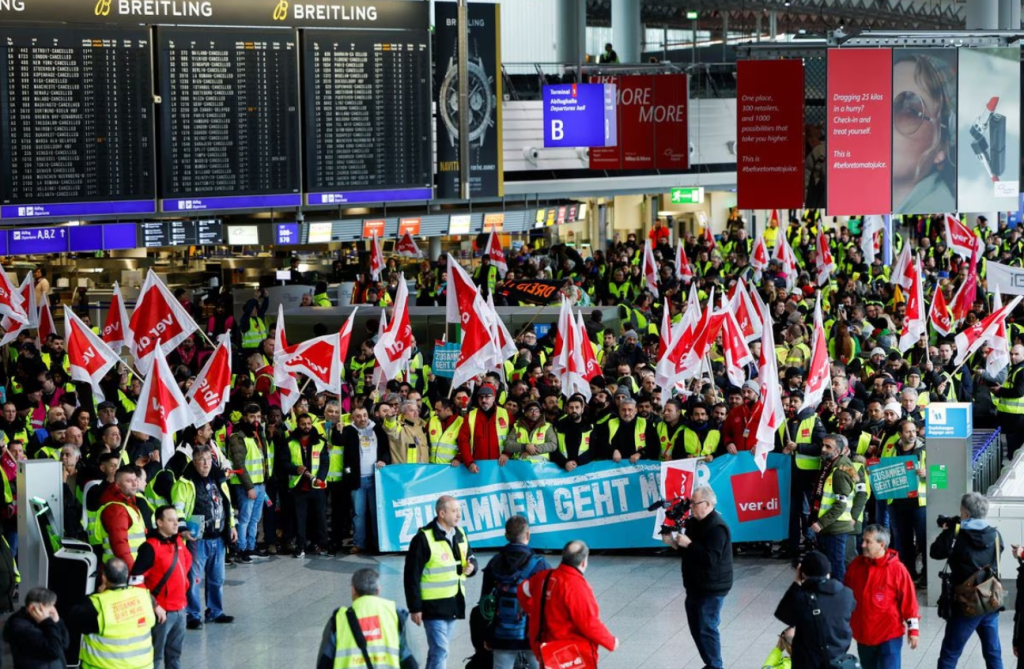 Nemačka paralisana štrajkom 3 miliona radnika i radnica